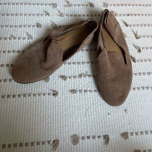 Lucky Brand Women's Brown Suede Flats